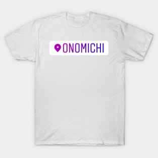 Onomichi Instagram Location Tag T-Shirt